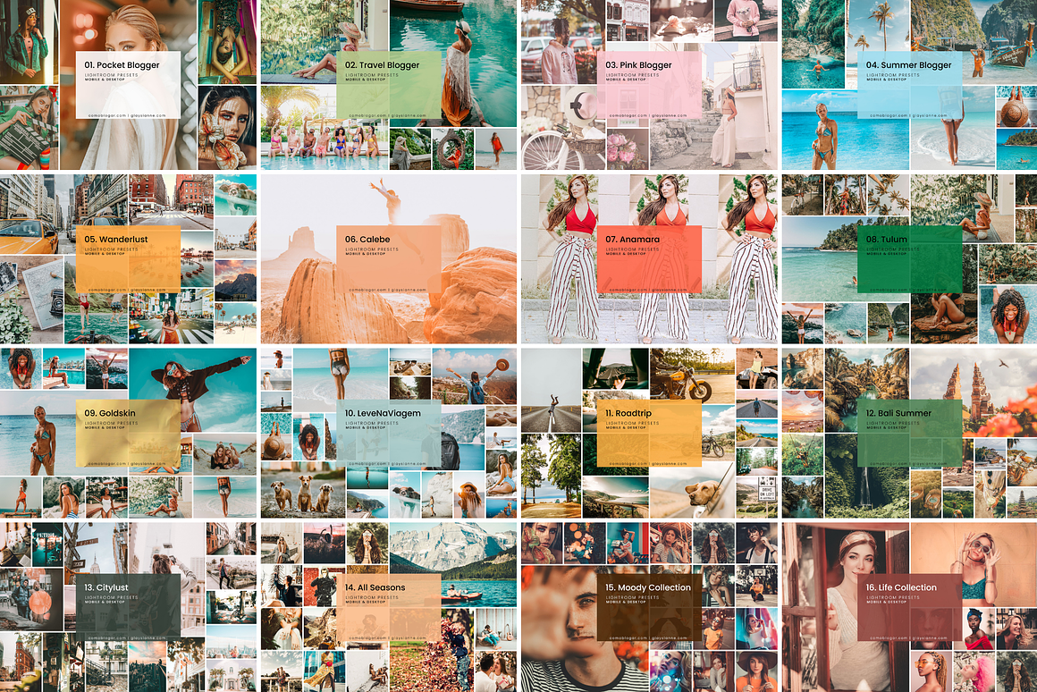 HUGE Bundle Presets (108 Packs), an Action Add-On by Advina Store (Photo 2 of 8)