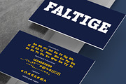 Faltige Slab Serif, a Slab Serif Font by Typia Nesia (Thumbnail 11 of 12)