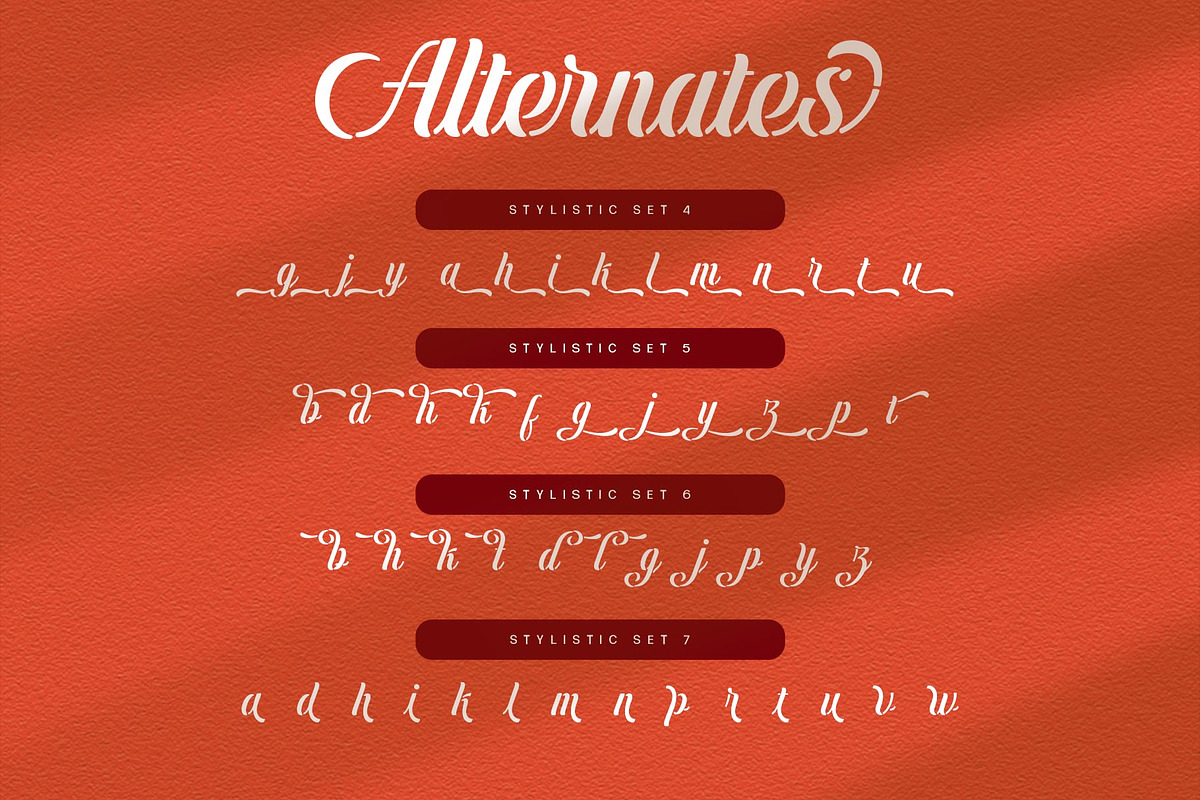 Menthox Typeface, a Script Font by alit design (Photo 5 of 15)