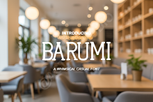 Barumi Playful Handwritten Font | Cu