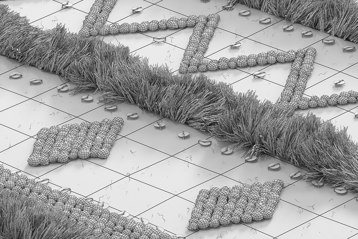 nuLOOM Black Wool Raised Geometric S, a Furniture 3D Model by 3dmitruk (Photo 13 of 17)