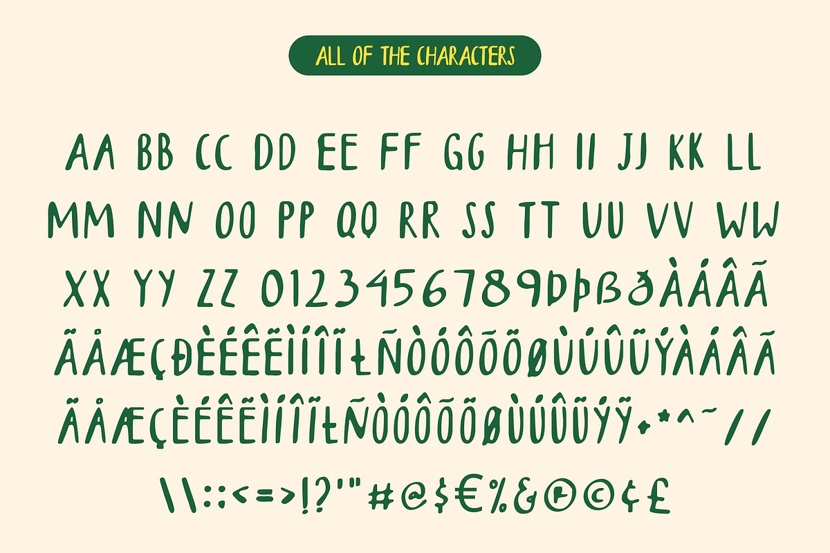 CS Cormac Drawn, a Handwritten Font by Craft Supply Co. (Photo 8 of 8)