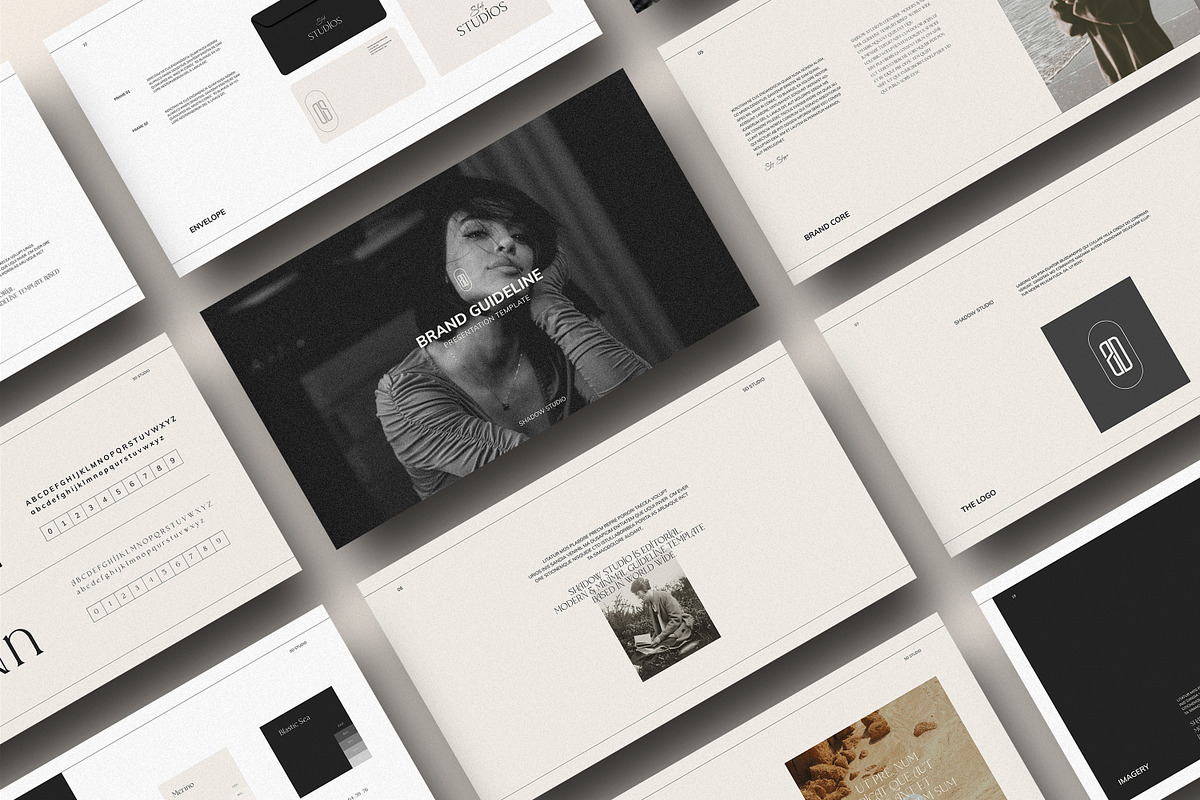 Brand Guideline Presentation, a Presentation Template by evgenystudio (Photo 11 of 11)
