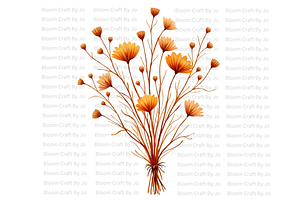Rust Colored Wildflowers