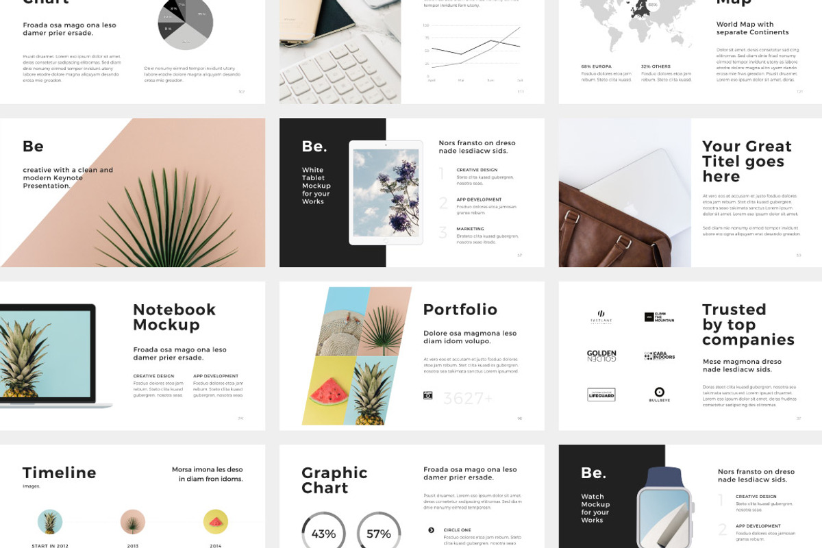 Be. Keynote Presentation + 30 Photos, a Presentation Template by PixaSquare (Photo 3 of 7)