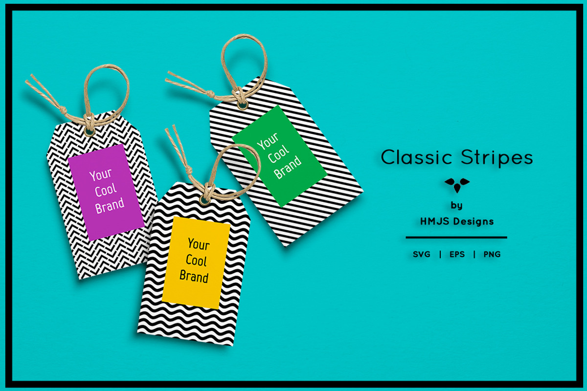 Classic Stripes, a Pattern Graphic by HMJS Designs (Photo 1 of 4)