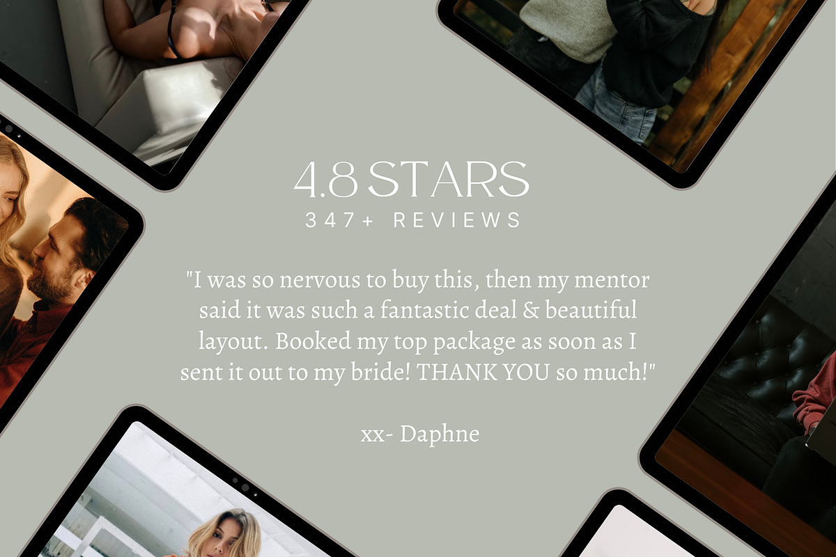 GOLD Complete Photography Bundle, a Magazine Template by Signature Edits (Photo 4 of 7)