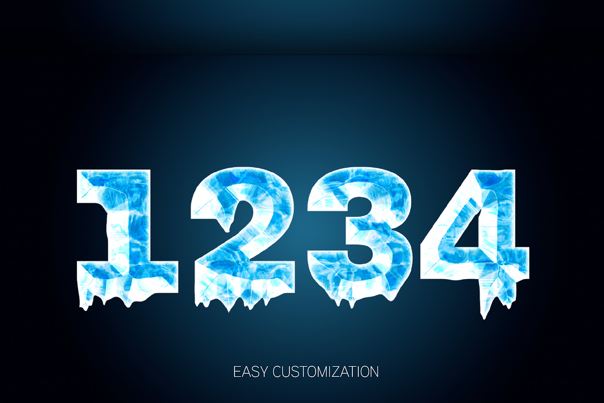 Glacial Freeze Bold Text Effect preview 2
