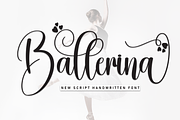 Ballerina | Script Font, a Handwritten Font by Scratchones (Thumbnail 1 of 9)