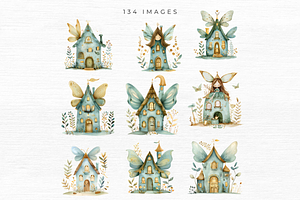 Fairy Garden Clipart, 134 PNG