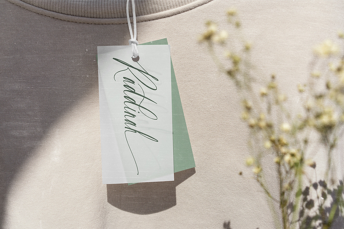 Staylucky, a Script Font by Nathatype (Photo 2 of 8)