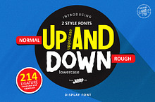 Up and Down - Display Font