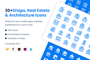 Shops,Real Estate , and Architecture, a Duotone Icon by Brickclay (Thumbnail 1 of 7)
