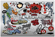 Comic Book Explosions Bundle, an Illustration by Vector Clash (Thumbnail 3 of 10)