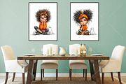 Whimsical Halloween Girl Ghost PNG, a Seasonal Illustration by Canvas Craft (Thumbnail 7 of 10)