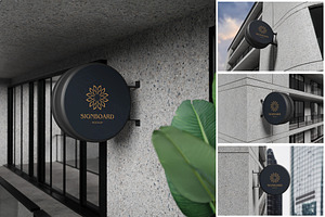 Signboard Mockup, a Product Mockup by MrLetters