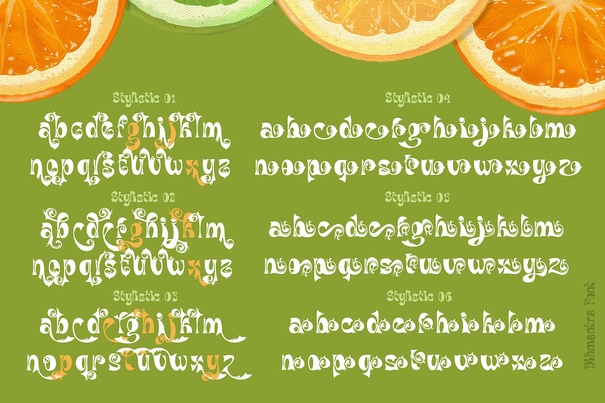 Dihmantra Bold Display Typeface, a Font by madeDeduk (Photo 10 of 10)