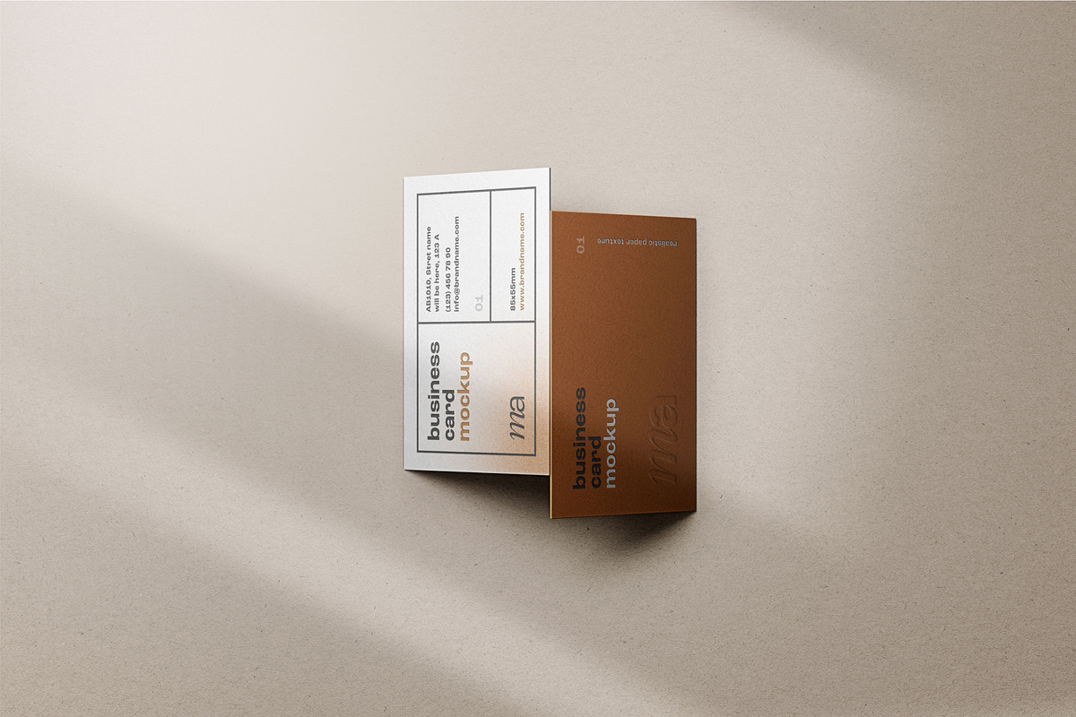 Business Card Mockup Set, a Print Template by mockupatelier (Photo 17 of 17)