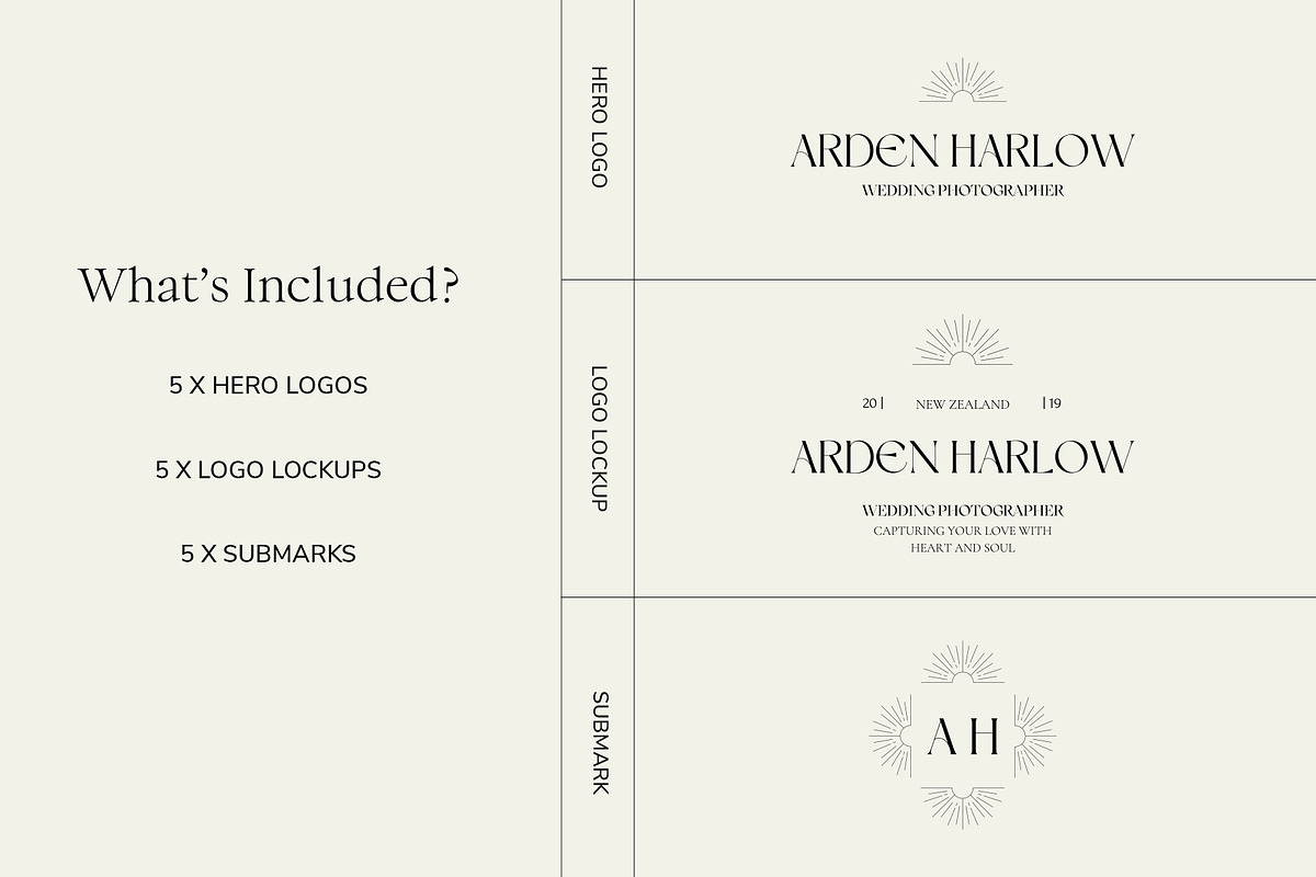 Dreamy | Logo Brand Pack, a Branding & Logo Template by Studio Leelou (Photo 9 of 10)
