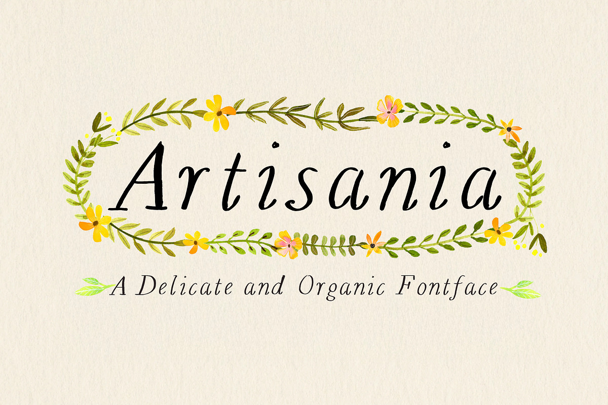 Artisania Handmade Font, a Handwritten Font by Lemon Pie Studio (Photo 1 of 11)