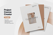 Project Course Creator Template, a Brochure Template by TMint Play (Thumbnail 1 of 8)
