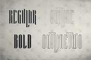 Aria Display font family -70%, a Font by VP Fonts (Thumbnail 2 of 12)