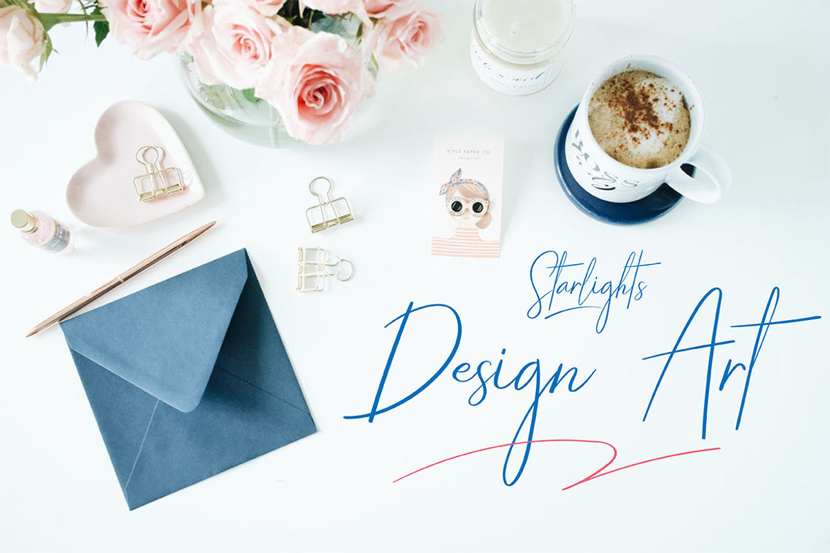 STARLIGHTS | A Classy Script preview 8