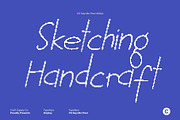 CS Sayville Pixel, a Handwritten Font by Craft Supply Co. (Thumbnail 2 of 8)