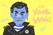 Savage Strokes for Adobe Illustrator, a Brush Add-On by Guerillacraft (Thumbnail 3 of 8)