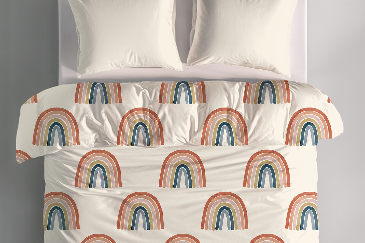 Boho Rainbow Seamless Pattern, a Pattern Graphic by OwlAndFern (Photo 5 of 12)