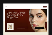 Figma Beauty Product Landing Page, a Landing Page Template by Musara (Thumbnail 3 of 6)