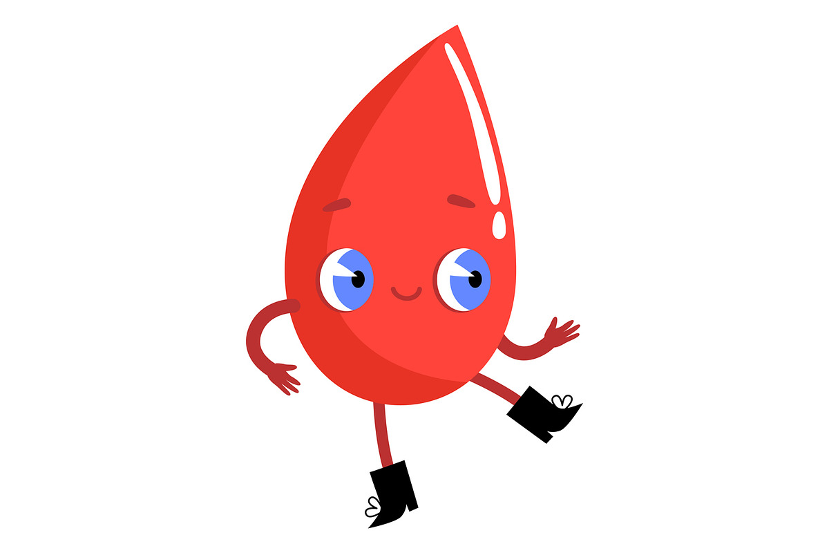 Blood Drop Characters Clipart Medic, a Healthcare Illustration by the_myro (Photo 14 of 14)