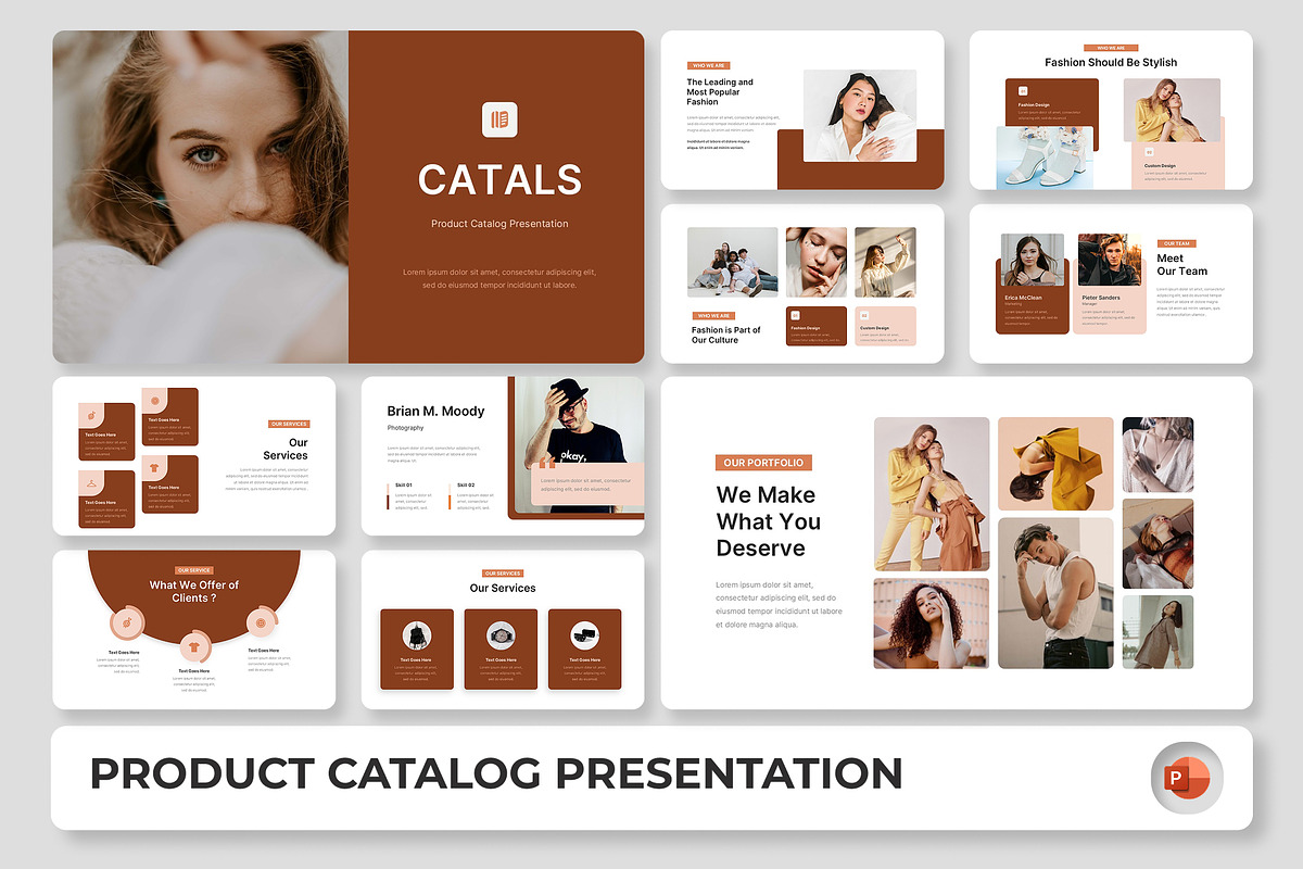 Catals - Product Catalog PowerPoint
