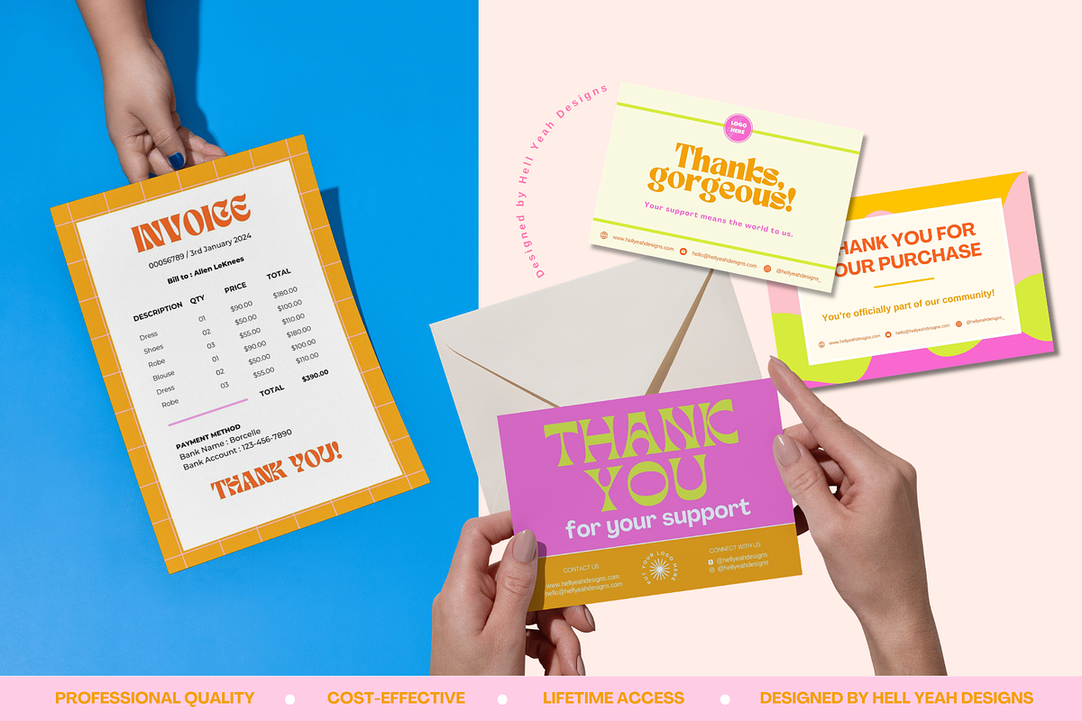 Funky Social Media & Brand Kit, a Branding & Logo Template by Hell Yeah Designs (Photo 15 of 15)