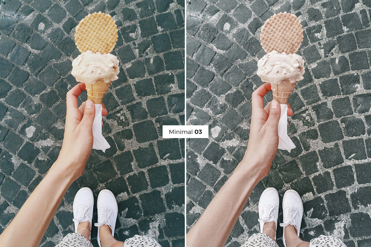 4 Lightroom Presets MINIMAL, an Action Add-On by Graace Studio (Photo 7 of 8)