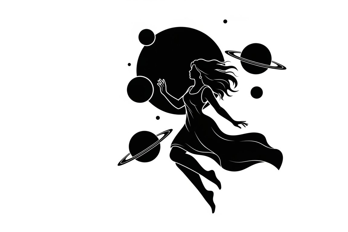 The Celestial Galaxy Silhouette, an Illustration by Amazin_art (Photo 9 of 31)