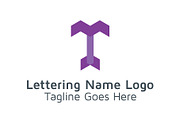 20 Logo Lettering T Template Bundle, a Branding & Logo Template by Acongraphic (Thumbnail 12 of 21)