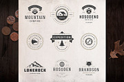 280 Outdoor logos and badges, a Branding & Logo Template by Vasya Kobelev (Thumbnail 16 of 83)