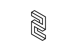 Number 2 Logo
