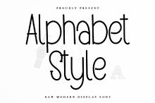 Alphabet Style