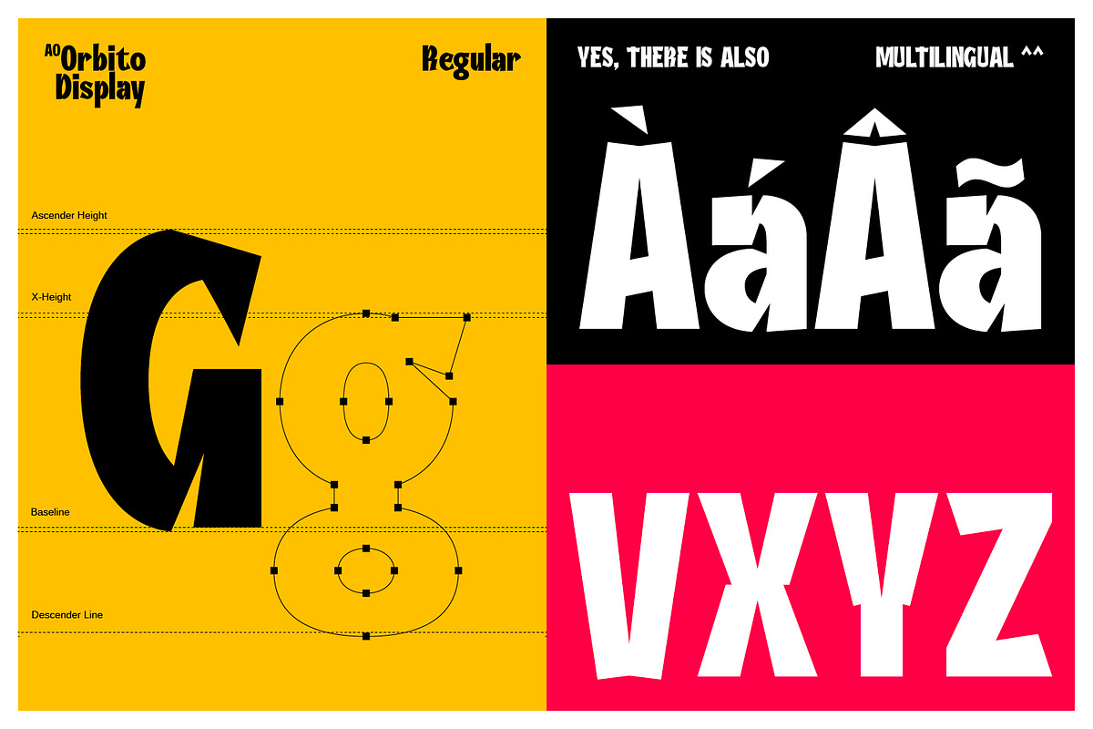 AO Orbito - Sporty Bold Font, a Sans Serif Font by OwunStudio (Photo 2 of 15)