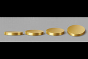 3D round golden podium stage, a Decorative Illustration by Buch&Bee (Thumbnail 2 of 3)