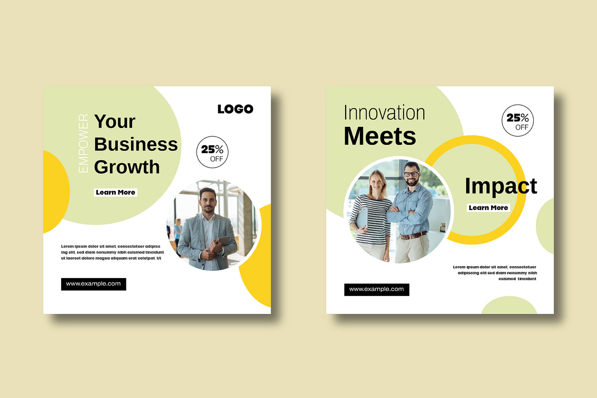 Corporate Business Social Media Post, a Social Media Template by MightyDesign (Photo 3 of 8)