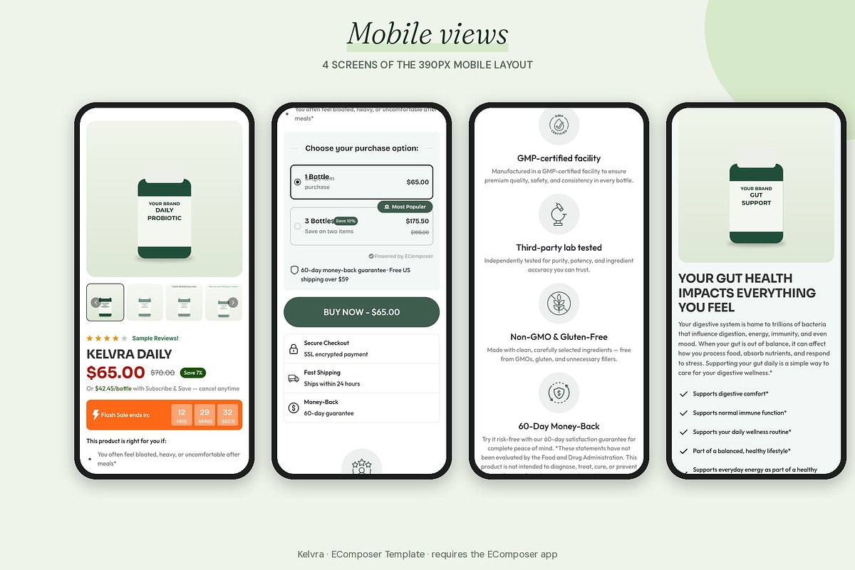 Kelvra - Shopify EComposer Template, a Shopify Template by Boost Convert (Photo 10 of 11)