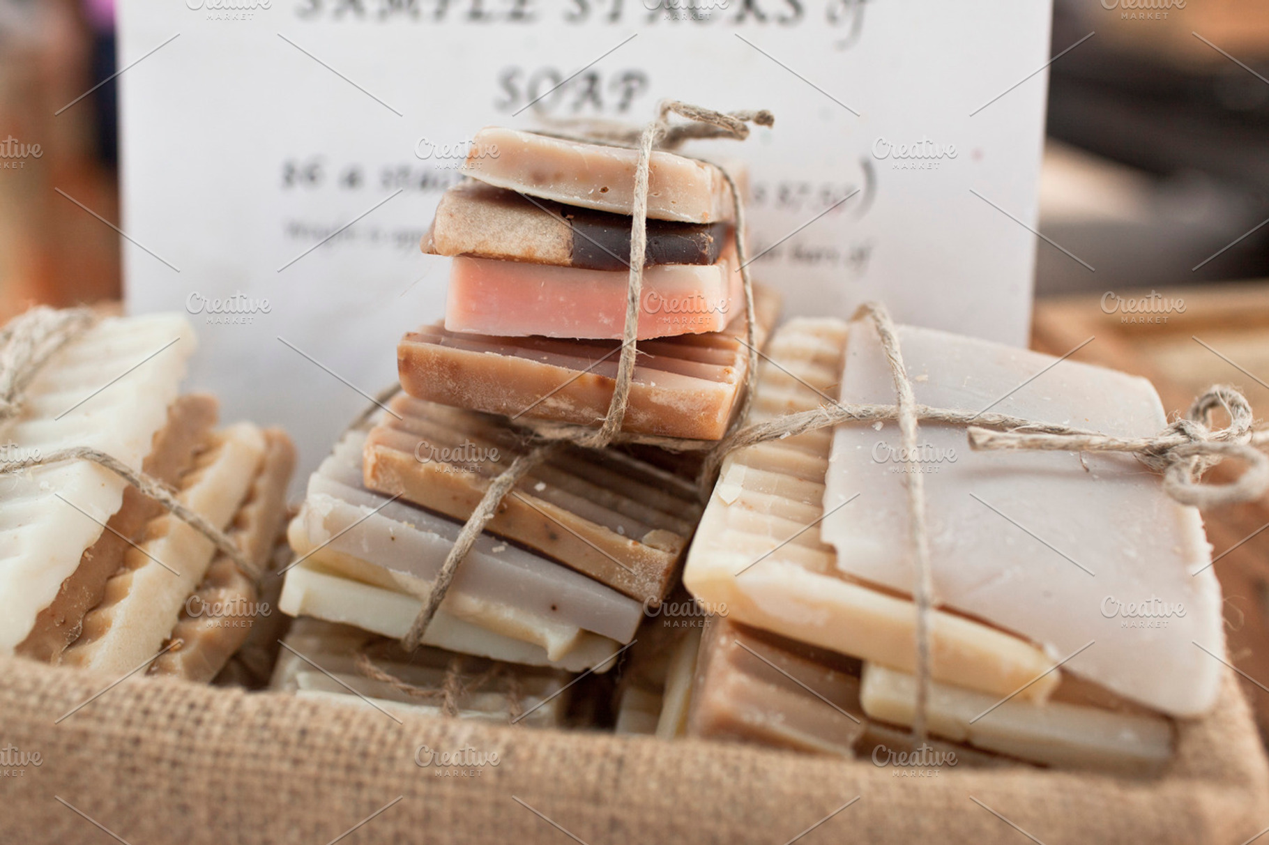 Soap Containing Handmade Craft And Crafts