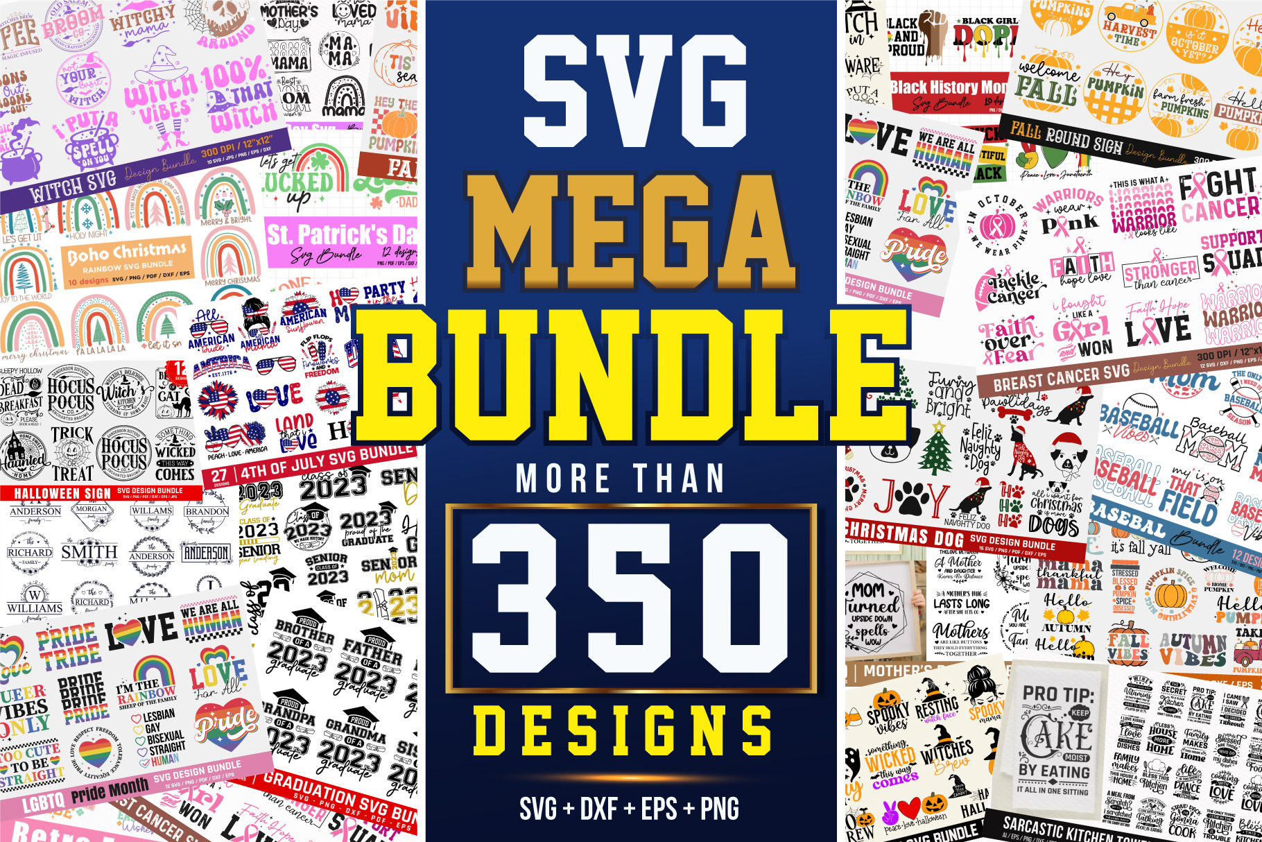 Huge SVG Bundle, Mega SVG Bundle, a Graphic by craftartstudio
