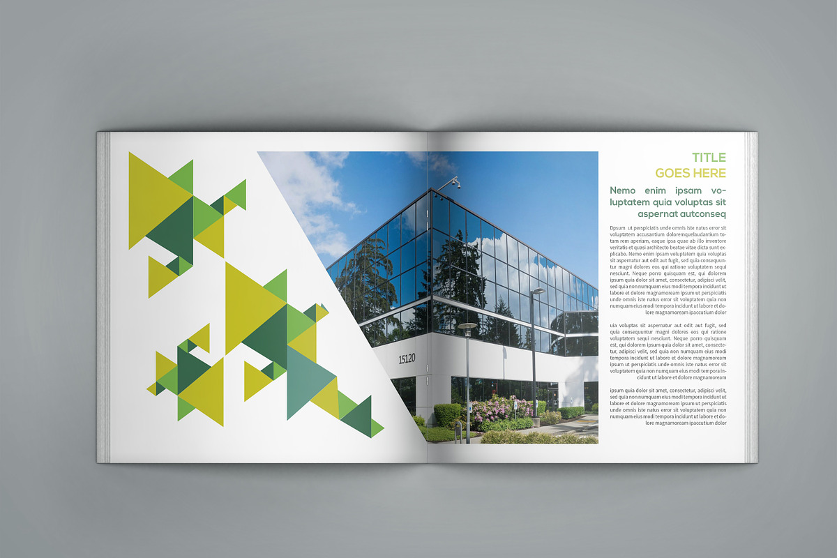 Architecture Square Bifold Brochure, a Brochure Template by Template Shop (Photo 5 of 9)