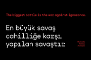 SK Ilke Mono, a Sans Serif Font by Salih Kizilkaya (Thumbnail 13 of 15)
