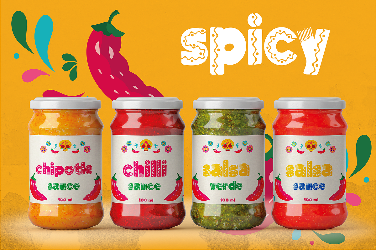 Santiago - Authentic Mexican Type, a Sans Serif Font by HipFonts (Photo 2 of 10)