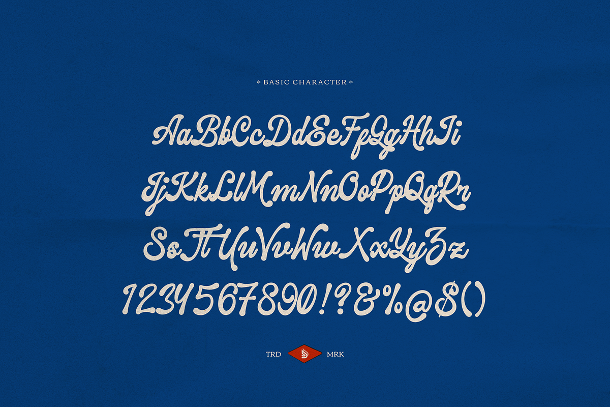 Replica Village Vintage Script Font, a Font by Denustudios (Photo 10 of 12)